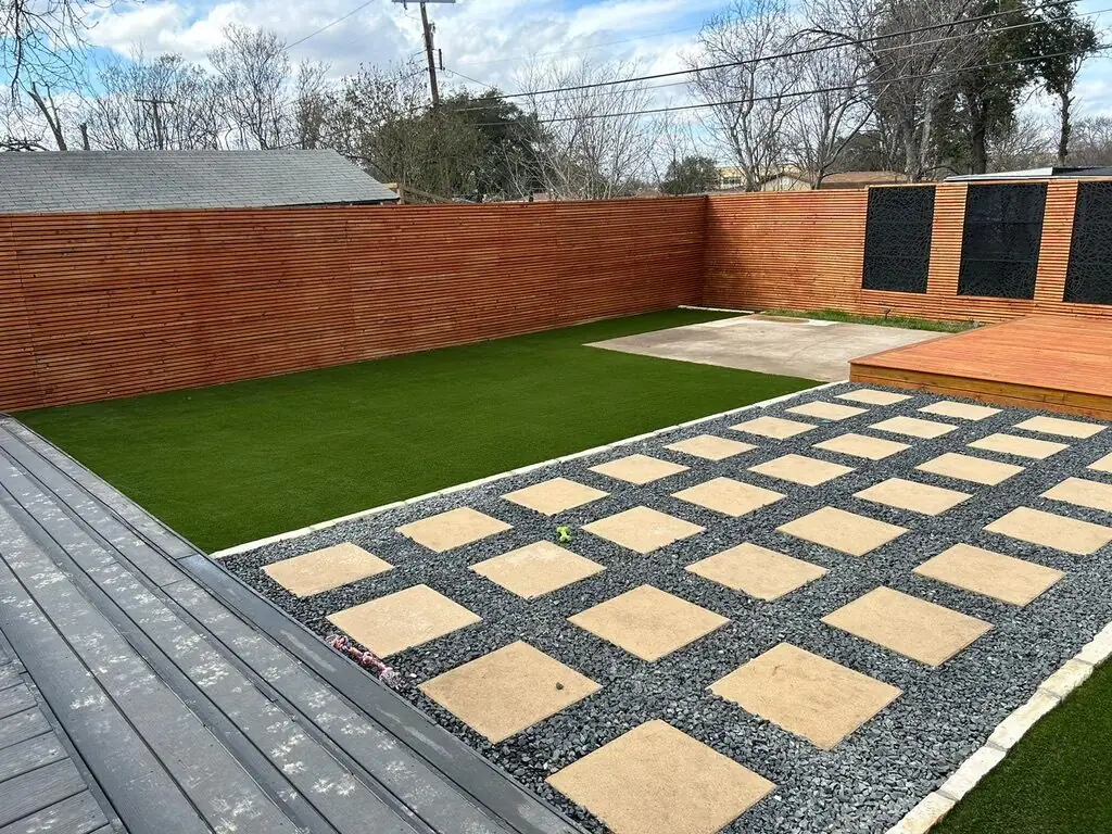Backyard after full redesign
